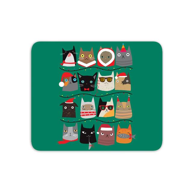 Christmas Cats Mouse Mat on Productcaster.