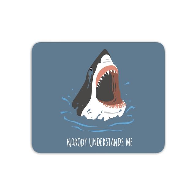 Sharks Nobody Understands Me Mouse Mat on Productcaster.