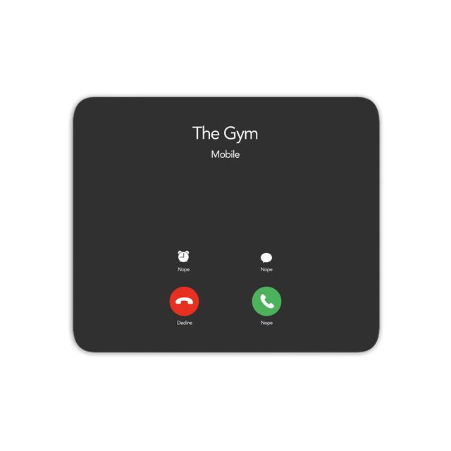 Gym Calling Mouse Mat on Productcaster.