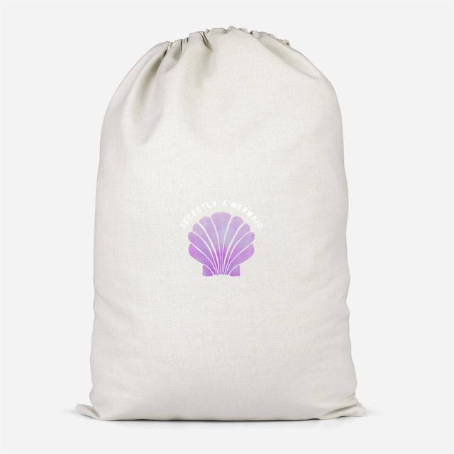 Secretly A Mermaid Cotton Storage Bag - Klein on Productcaster.