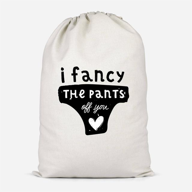 I Fancy The Pants Off You Cotton Storage Bag - Klein on Productcaster.