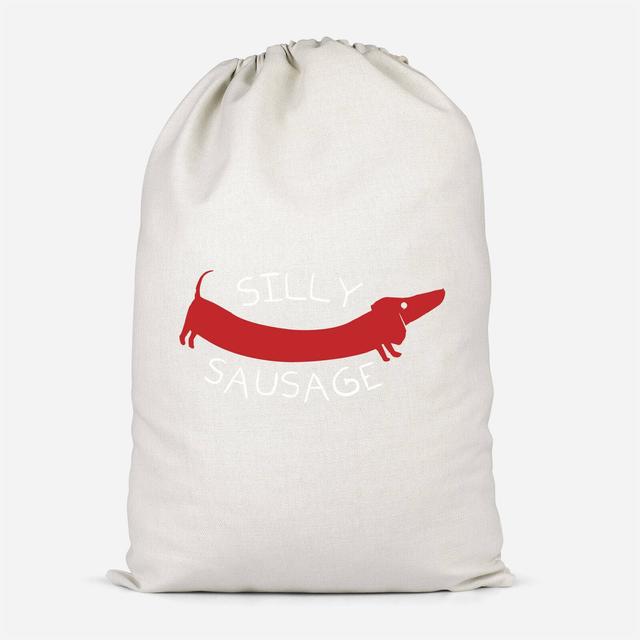 Silly Sausage Cotton Storage Bag - Groß on Productcaster.