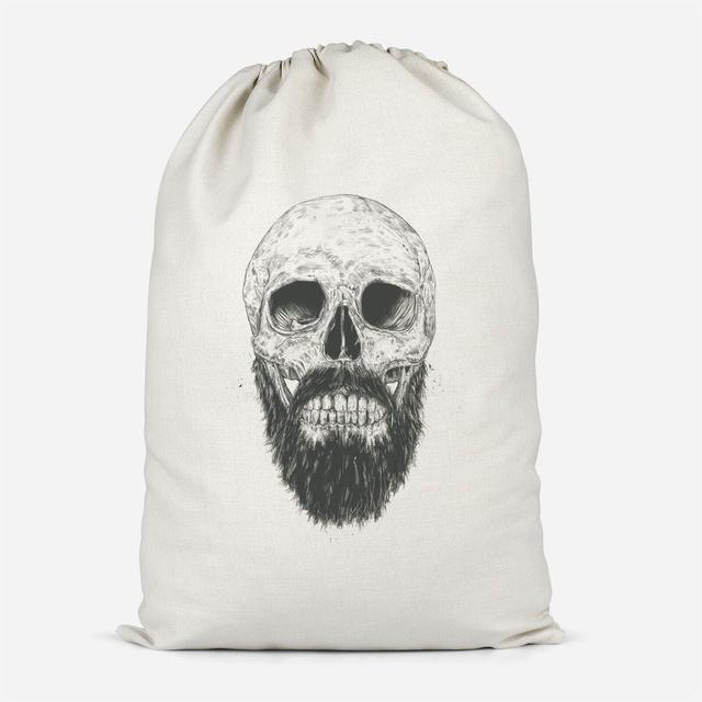 Bearded Skull Cotton Storage Bag - Klein on Productcaster.