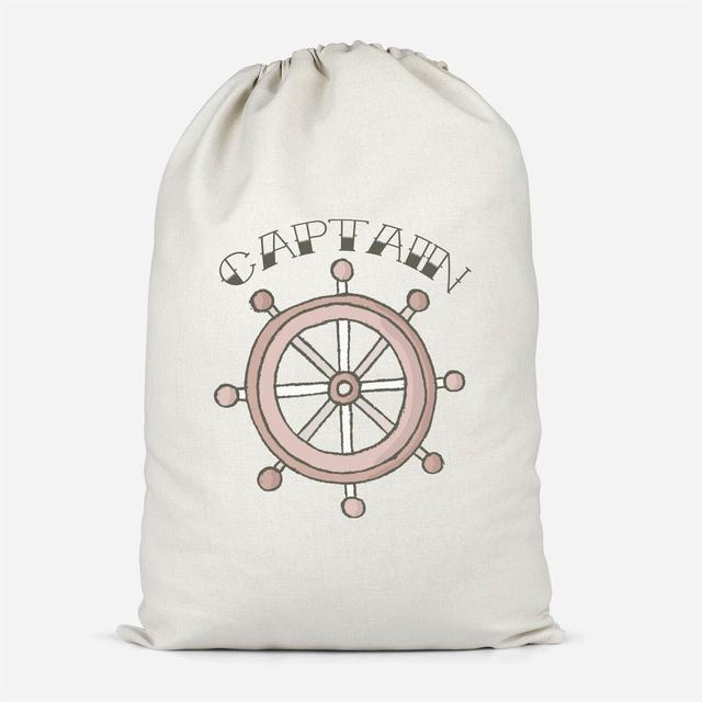 Captain Of The Ship Cotton Storage Bag - Groß on Productcaster.