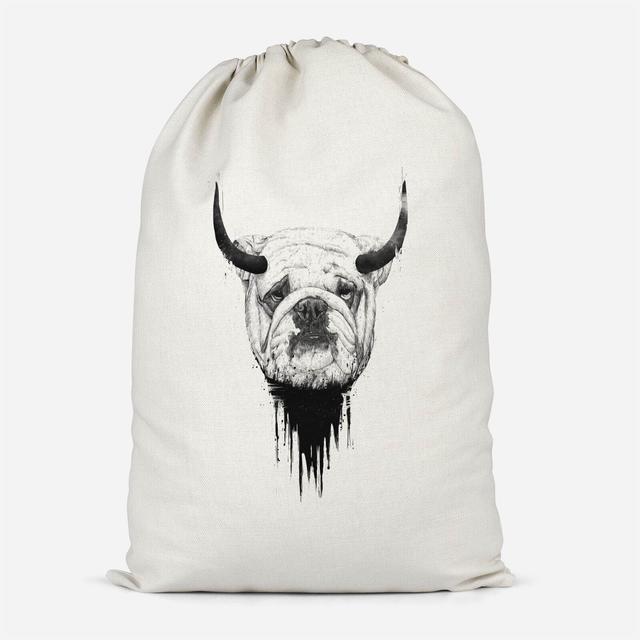 English Bulldog Cotton Storage Bag - Groß on Productcaster.