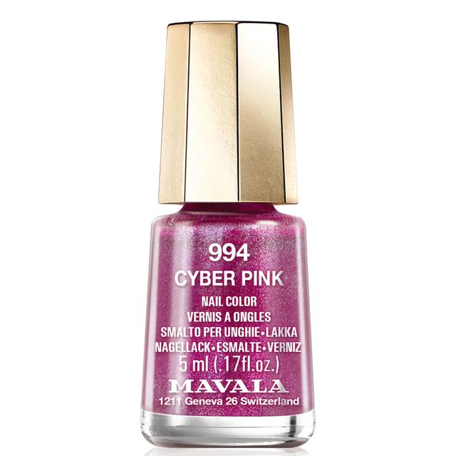 Mavala Cyber Chic Mini Colour Nail Varnish 5ml (Various Shades) - Cyber Pink on Productcaster.