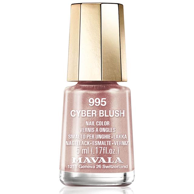 Mavala Cyber Chic Mini Colour Nail Varnish 5ml (Various Shades) - Cyber Blush on Productcaster.