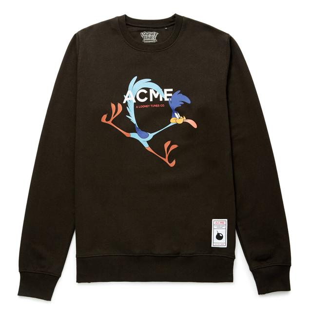 Sudadera ACME Looney Tunes Correcaminos Lengua - Negro - L - Negro on Productcaster.