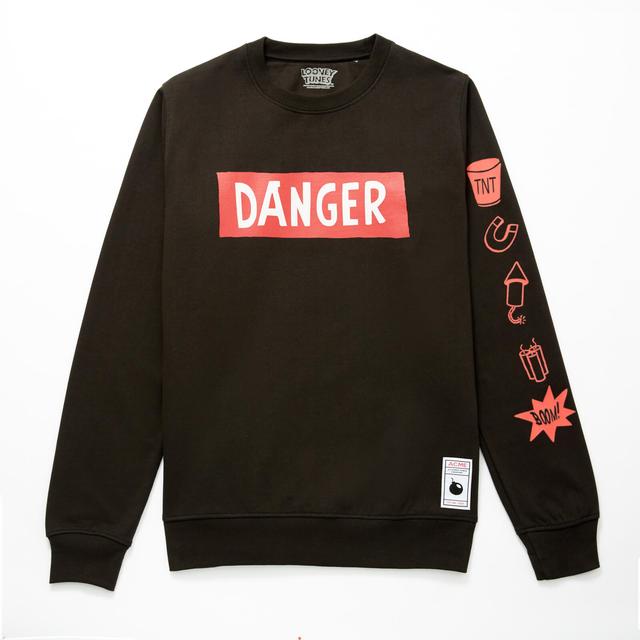 Sudadera ACME Looney Tunes Danger - Negro - XXL - Negro on Productcaster.