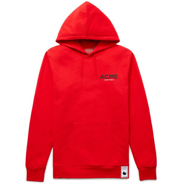 Sudadera capucha ACME Looney Tunes Coyote TNT - Rojo - M - Rojo on Productcaster.