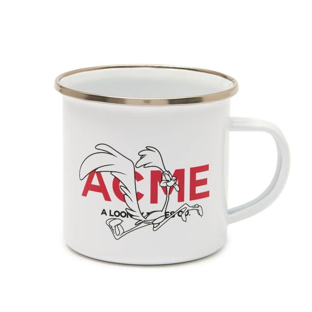 Taza esmaltada ACME Looney Tunes Correcaminos - Blanco on Productcaster.