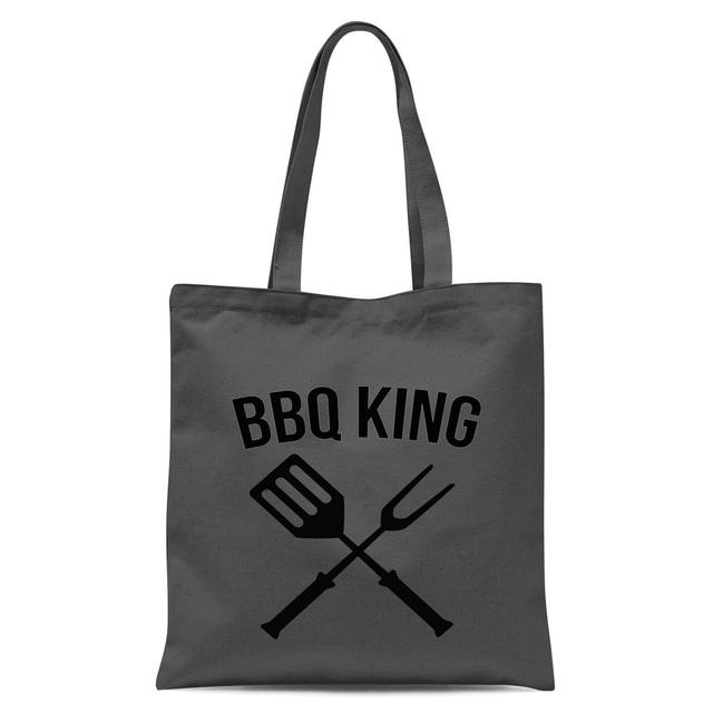 BBQ King Tote Bag - Grey on Productcaster.