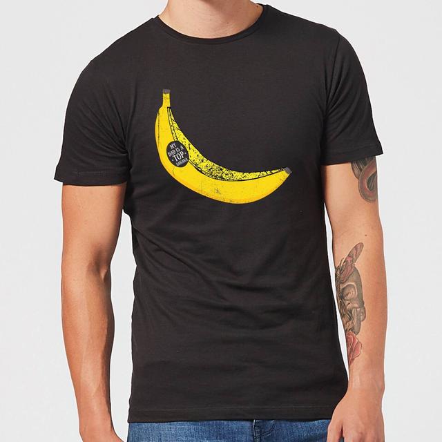 My Dad Is A Top Banana Men's T-Shirt - Black - XL - Schwarz on Productcaster.