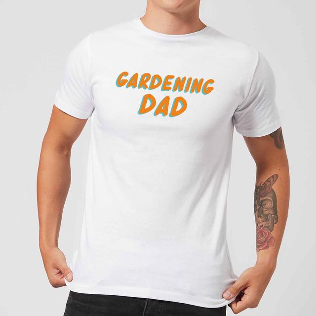 Gardening Dad Men's T-Shirt - White - M - Weiß on Productcaster.