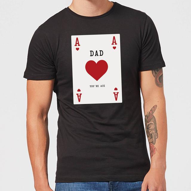 Dad You're Ace Men's T-Shirt - Black - XXL - Black on Productcaster.