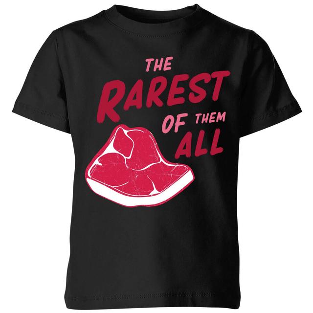 The Rarest Of Them All Kids' T-Shirt - Black - 7-8 Jahre - Schwarz on Productcaster.