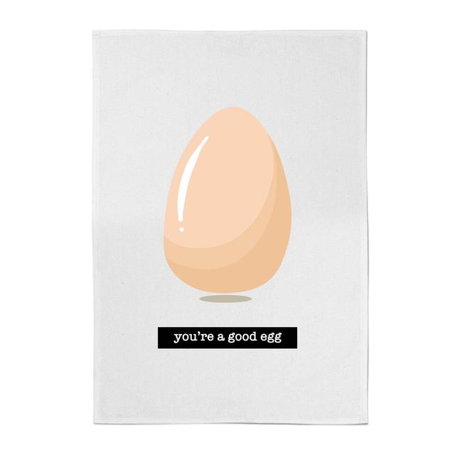 You're A Good Egg Cotton Tea Towel on Productcaster.