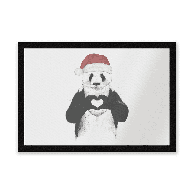 Santa Bear Entrance Mat on Productcaster.