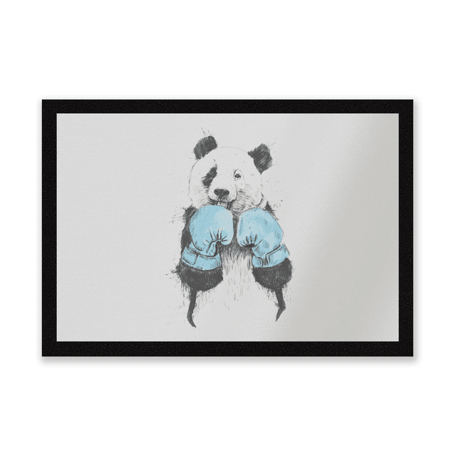 Boxing Panda Entrance Mat on Productcaster.