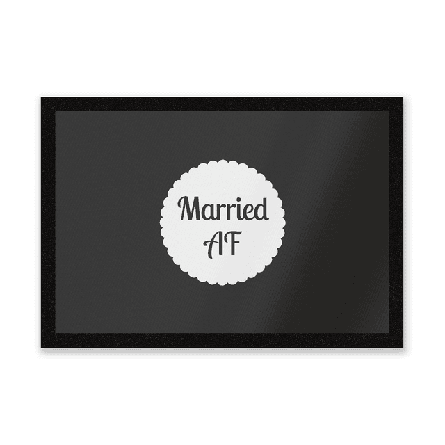 Married AF Entrance Mat on Productcaster.