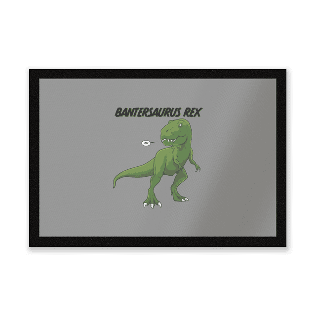 Bantersaurus Rex Entrance Mat on Productcaster.