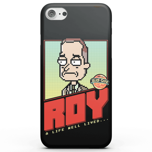 Rick and Morty Roy - A Life Well Lived Phone Case for iPhone and Android - Samsung Note 8 - Snap Case - Gloss on Productcaster.