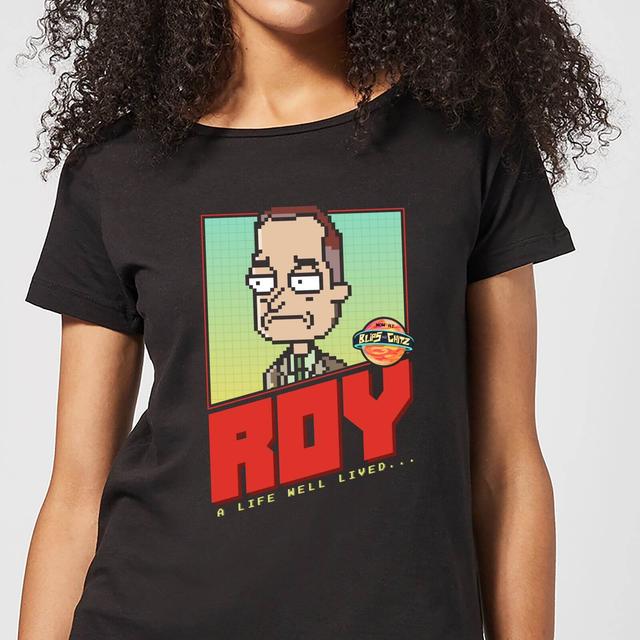 T-Shirt Rick e Morty Roy - A Life Well Lived - Nero - Donna - XL on Productcaster.