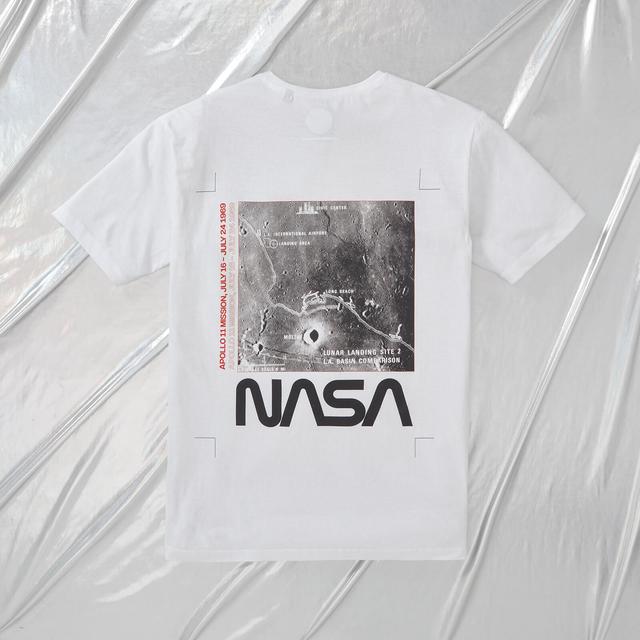 NASA Apollo 11 Landing Zone Unisex T-Shirt - Weiß - XL on Productcaster.