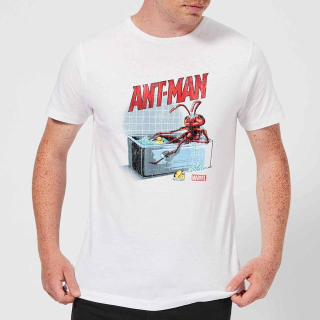 Marvel Bathing Ant Men's T-Shirt - White - S on Productcaster.