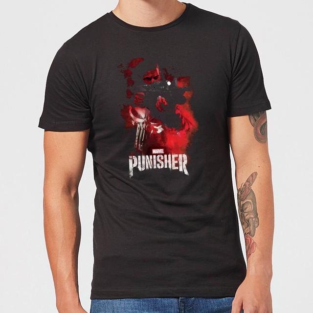 Marvel The Punisher Camiseta de Hombre - Negra - M on Productcaster.