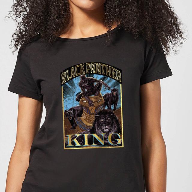 Marvel Black Panther Homage Women's T-Shirt - Black - S - Negro on Productcaster.