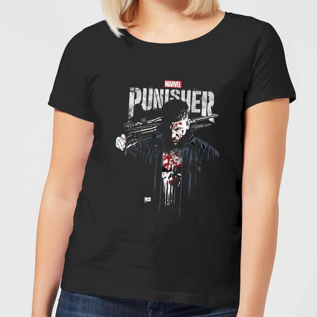 Marvel Frank Castle Camiseta de Hombre - Negra - M - Negro on Productcaster.