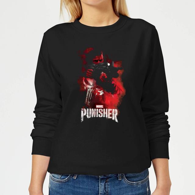 Marvel The Punisher Women's Sweatshirt - Black - XL - Svart on Productcaster.