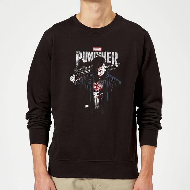 Marvel Frank Castle Sweatshirt - Black - S on Productcaster.