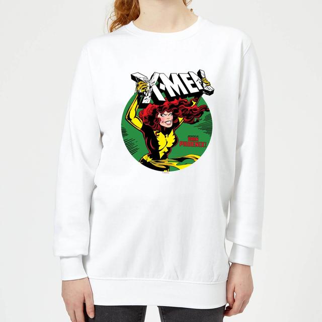 X-Men Defeated By Dark Phoenix Women's Sweatshirt - White - XL - Vit on Productcaster.