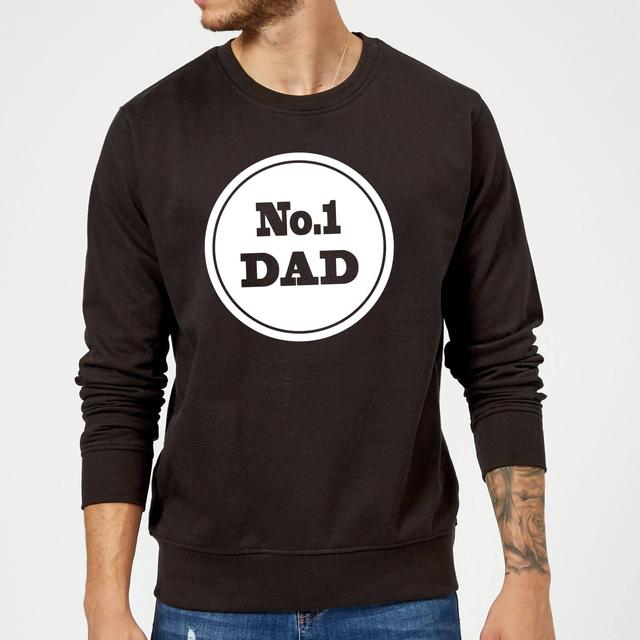 No. 1 Dad Sweatshirt - Black - L - Schwarz on Productcaster.