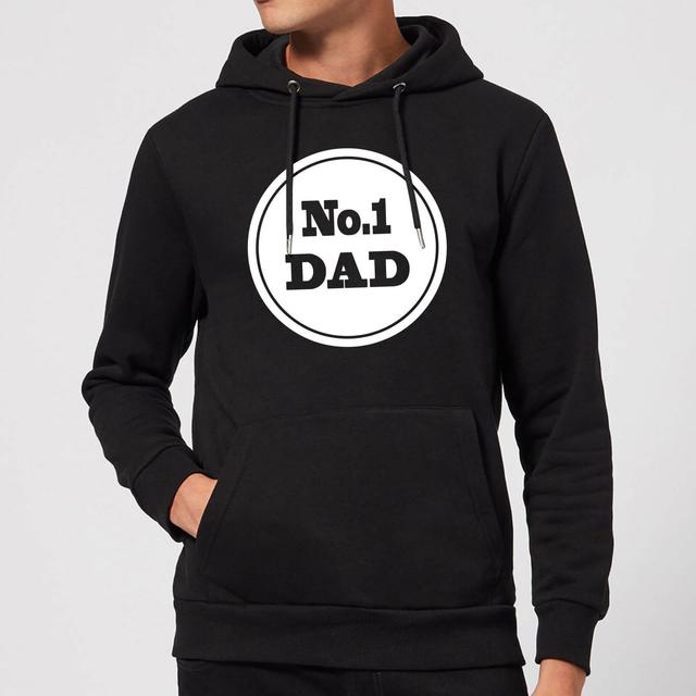 No. 1 Dad Hoodie - Black - XXL - Schwarz on Productcaster.