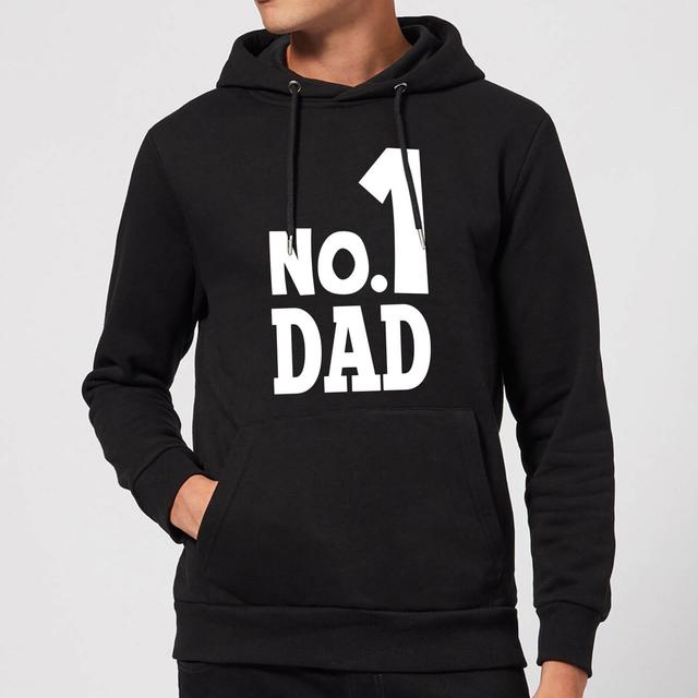 No. 1 Dad Hoodie - Black - XXL - Schwarz on Productcaster.