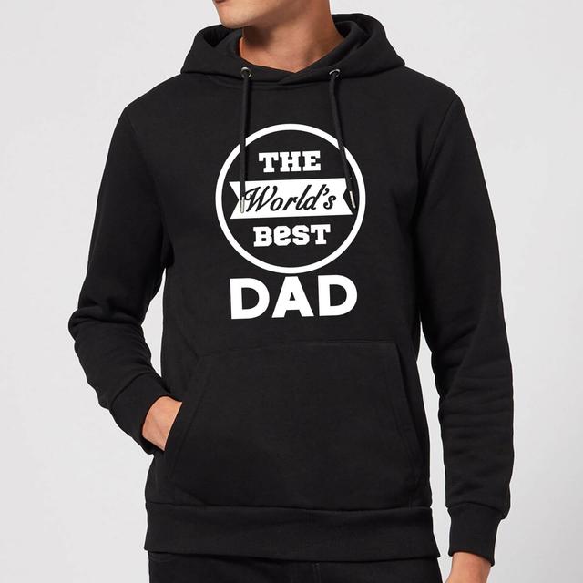 The World's Best Dad Hoodie - Black - L on Productcaster.