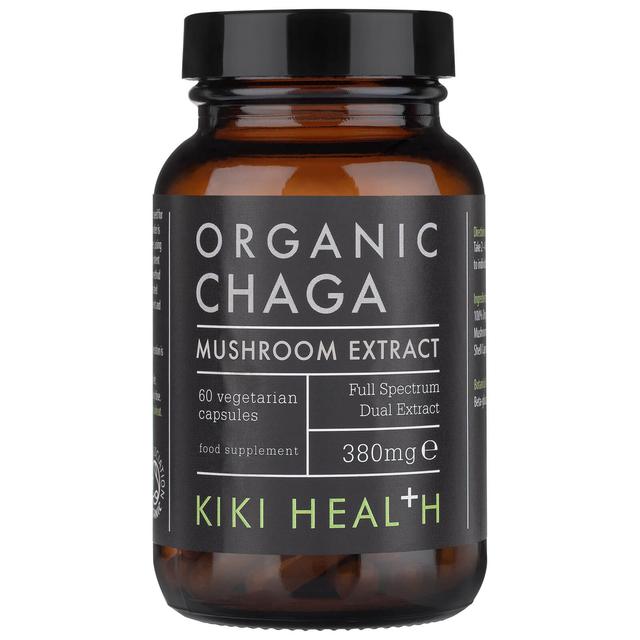 KIKI Health Organic Chaga Extract Mushroom (60 Vegicaps) on Productcaster.