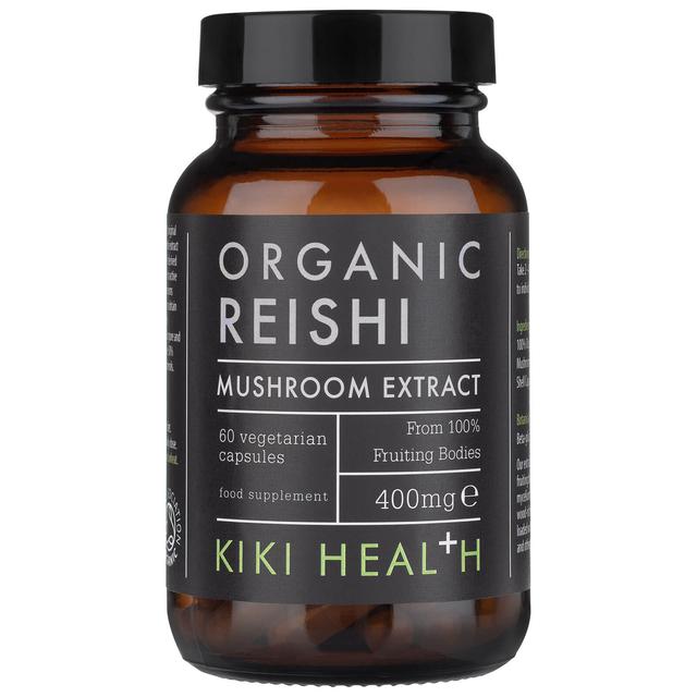 KIKI Health Organic Reishi Extract Mushroom (60 Vegicaps) on Productcaster.