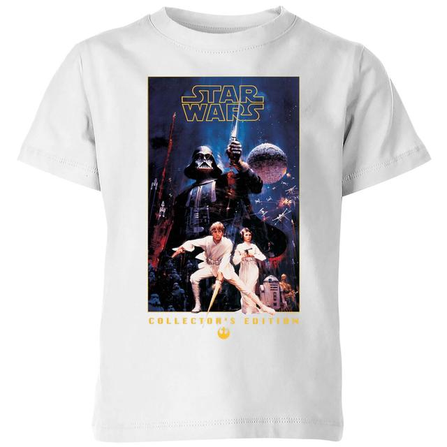 Star Wars Collector's Edition Kids' T-Shirt - White - 5-6 Years on Productcaster.