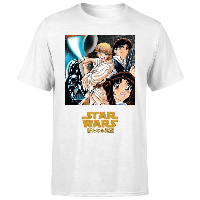 Camiseta Manga Style para hombre de Star Wars - Blanco - M on Productcaster.