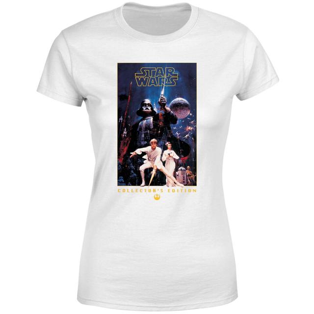 Camiseta para mujer Edición coleccionista de Star Wars - Blanco - S on Productcaster.