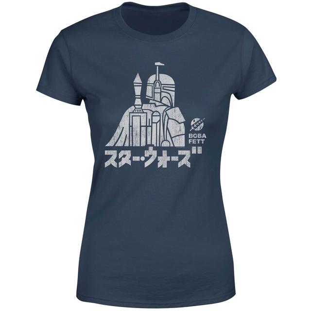 Camiseta para mujer Kana Boba Fett de Star Wars - Azul marino - M on Productcaster.