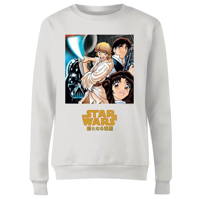 Sudadera Manga Style para mujer de Star Wars - Blanco - L - Blanco on Productcaster.