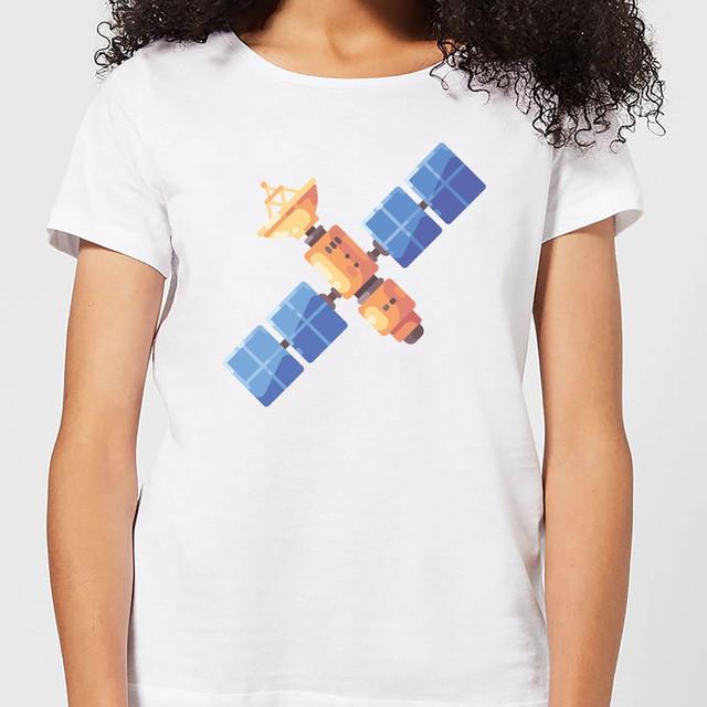 Satellite Women's T-Shirt - White - S - Weiß on Productcaster.