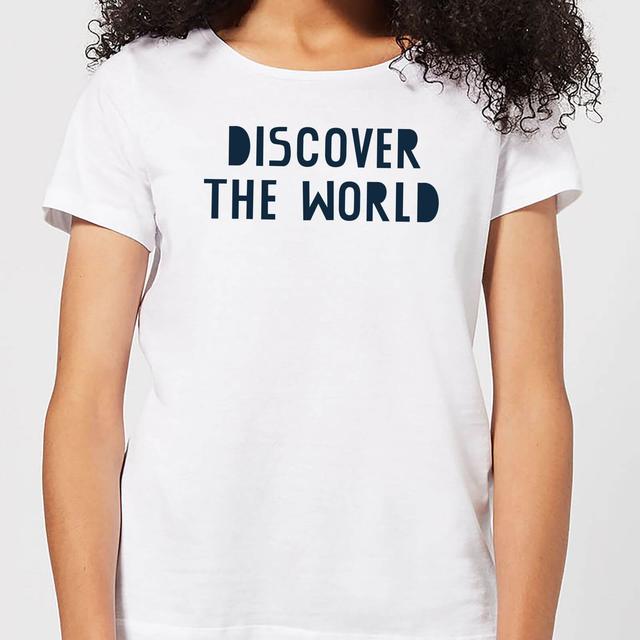 Discover The World Women's T-Shirt - White - XL - Weiß on Productcaster.