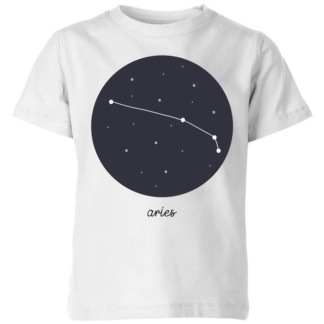 Aries Kids' T-Shirt - White - 9-10 Jahre - Weiß on Productcaster.