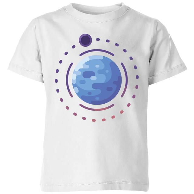 Planet Earth Kids' T-Shirt - White - 11-12 Jahre - Weiß on Productcaster.